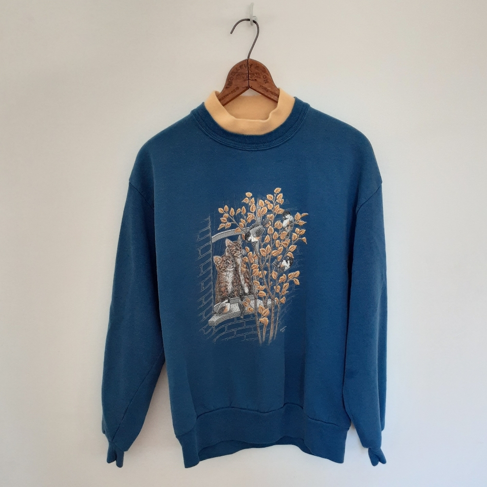 •Jerzees/Morning Sun• Vintage Sweatshirt Whitton